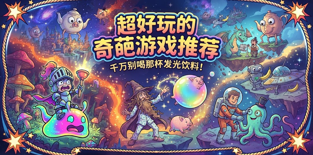 超好玩的奇葩游戏推荐