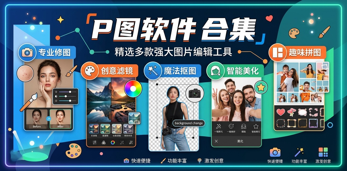 免费又好用的p图软件