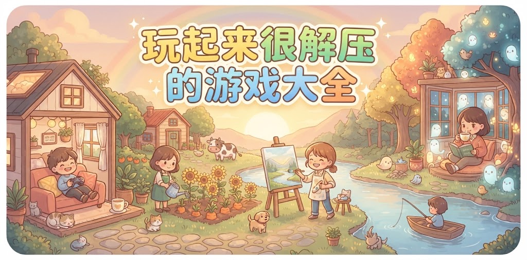玩起来很解压的游戏大全