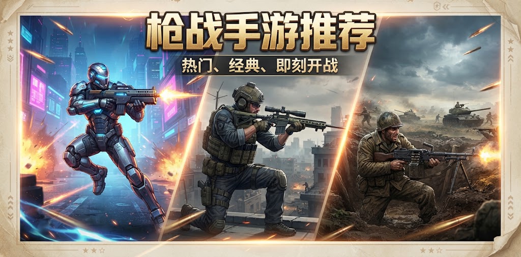 枪战手游推荐
