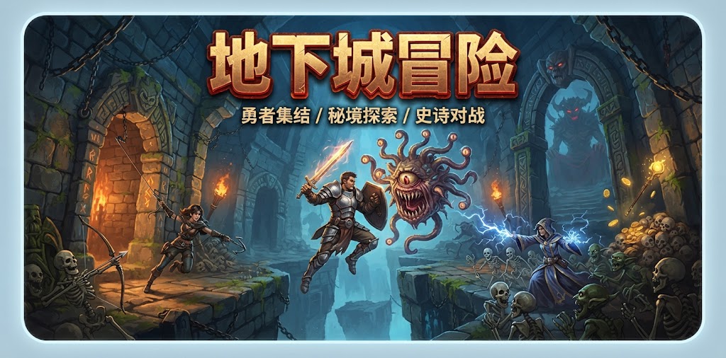地下城冒险游戏有哪些