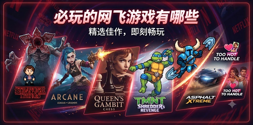 必玩的网飞游戏有哪些