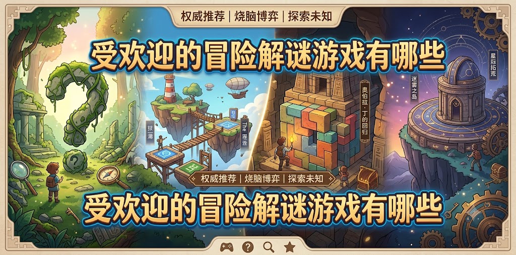 受欢迎的冒险解谜游戏有哪些