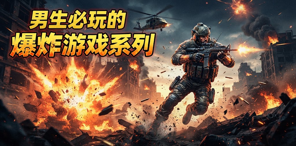 男生必玩的爆炸游戏系列