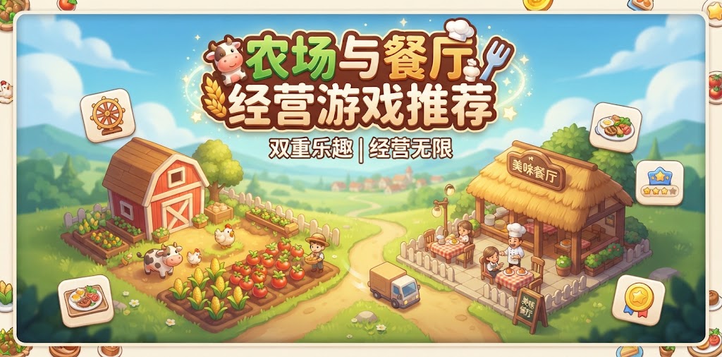 农场与餐厅经营游戏推荐