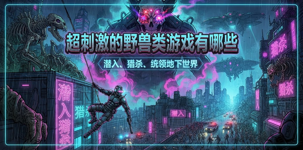 超刺激的野兽类游戏有哪些