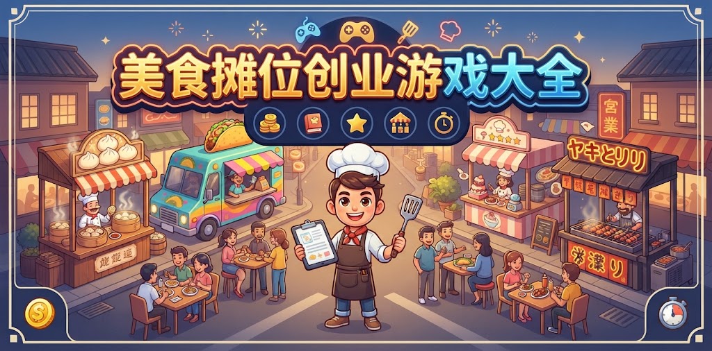 美食摊位创业游戏大全