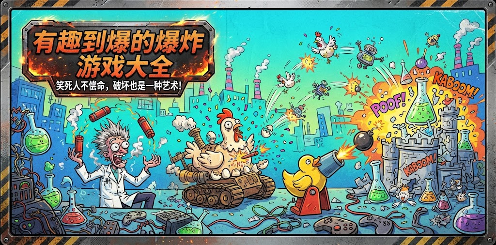 有趣到爆的爆炸游戏大全