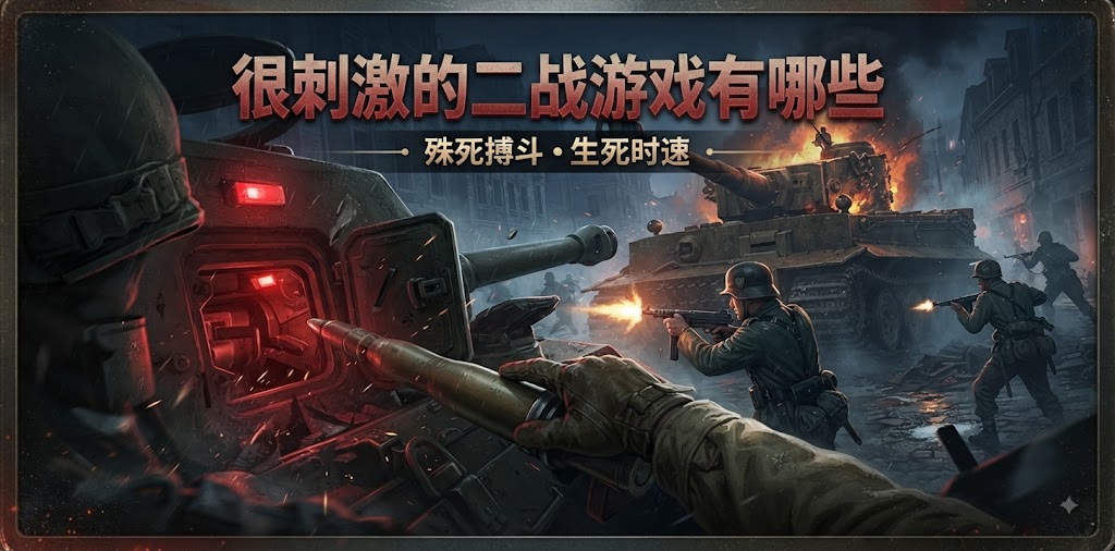 很刺激的二战游戏有哪些