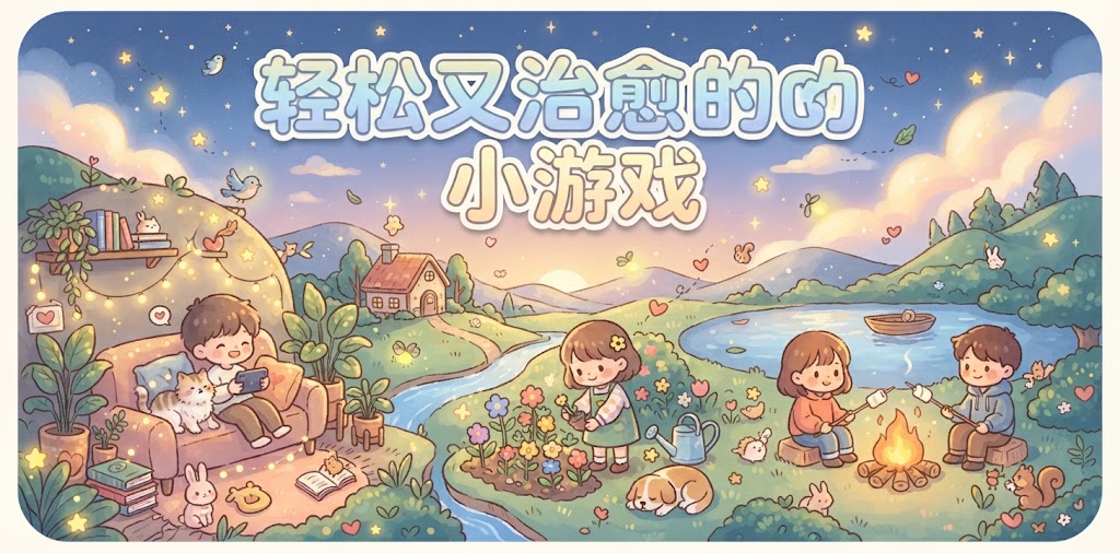 轻松又治愈的小游戏