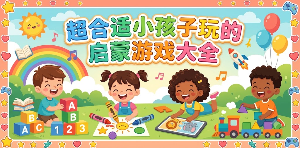 超合适小孩子玩的启蒙游戏大全