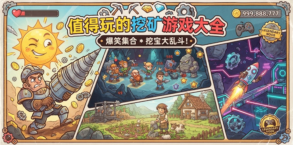 值得玩的挖矿游戏大全