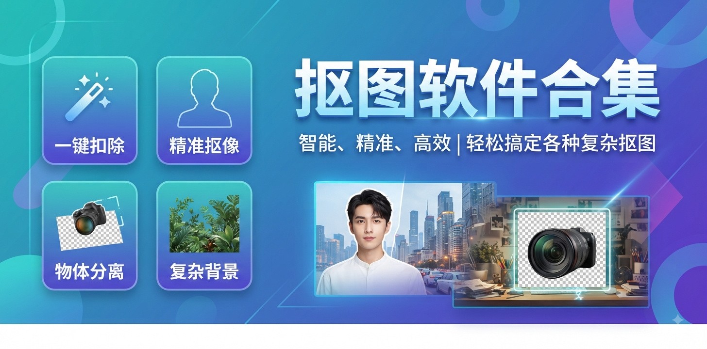 哪个软件抠图免费好用