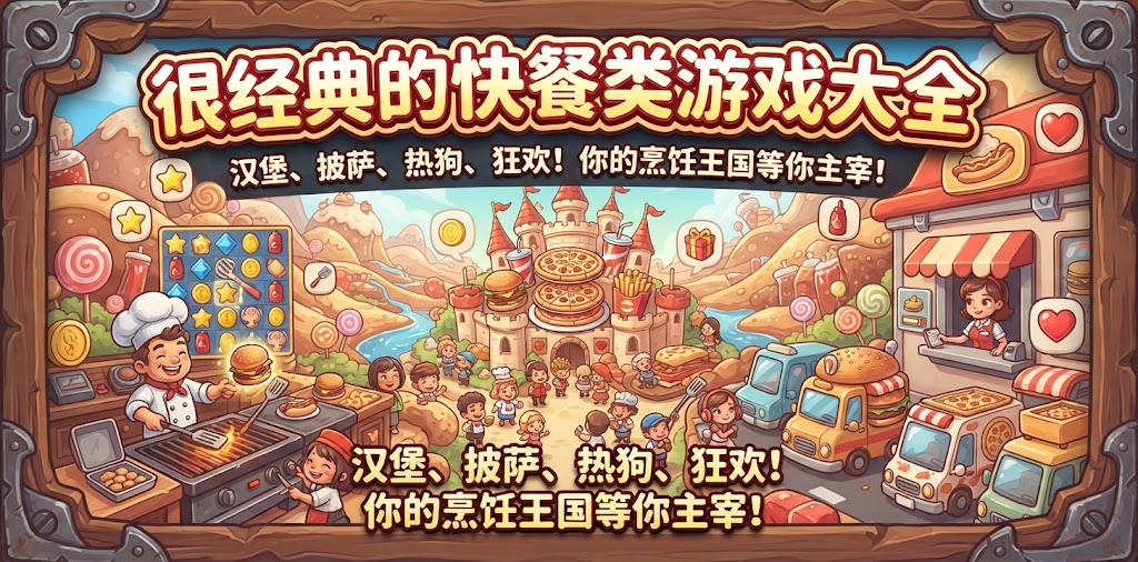 很经典的快餐类游戏大全