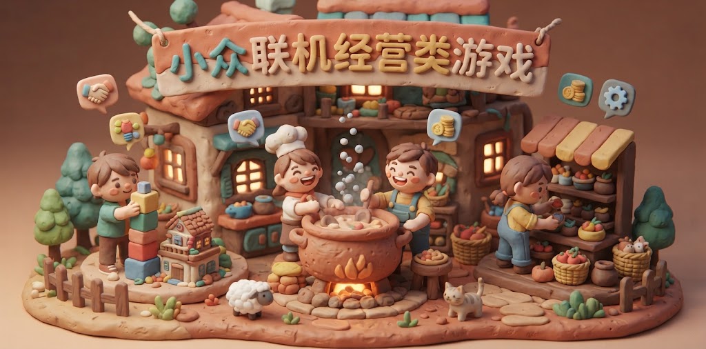 小众联机经营类游戏