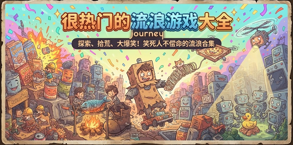 很热门的流浪游戏大全