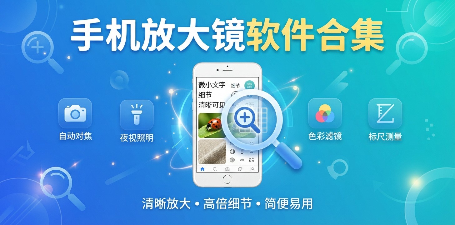 手机放大镜app哪个最好用