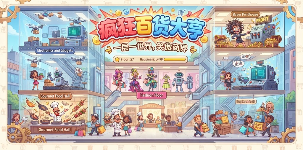 商场经营小游戏