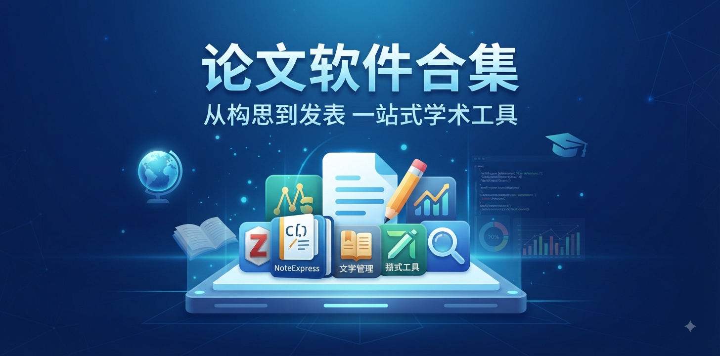 论文需要用的软件