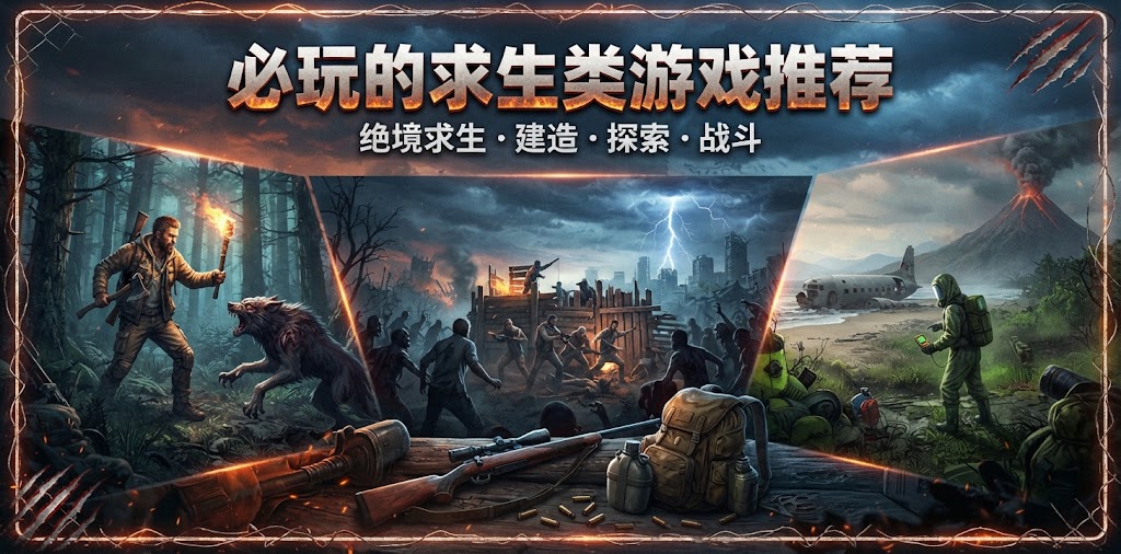 必玩的求生类游戏推荐