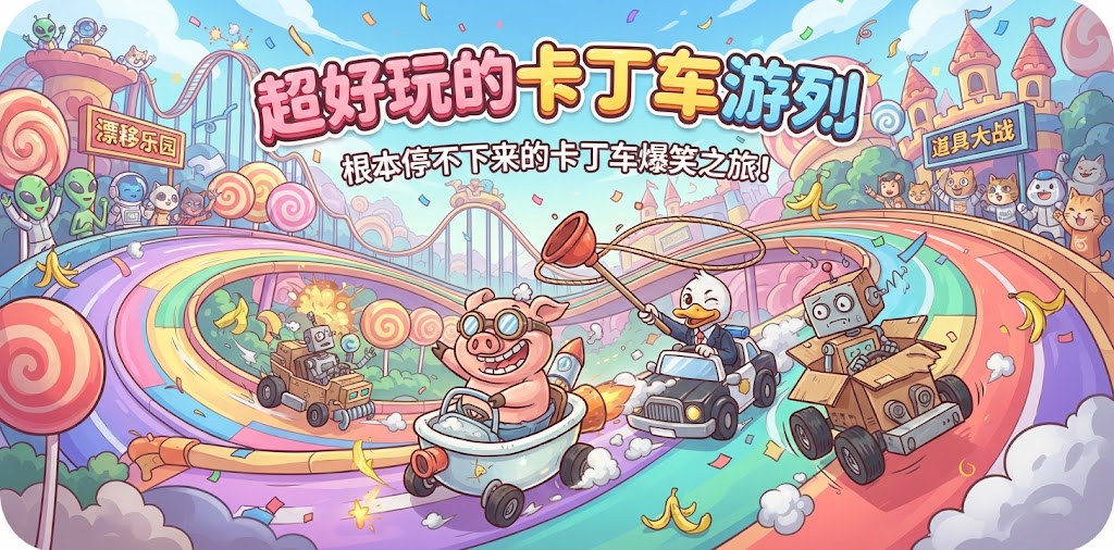 超好玩的卡丁车游戏系列有哪些