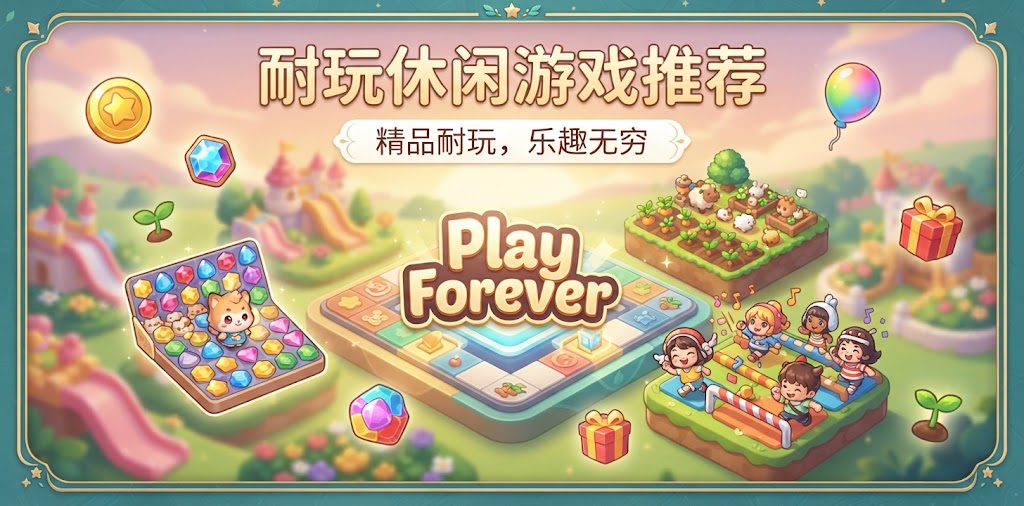 耐玩休闲游戏推荐