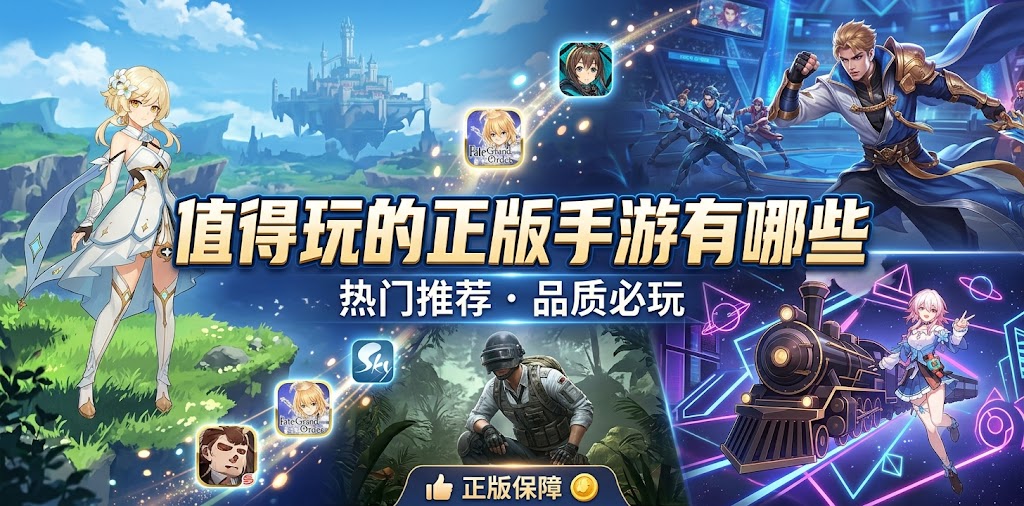 值得玩的正版手游有哪些