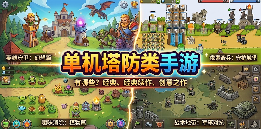 单机塔防类手游有哪些