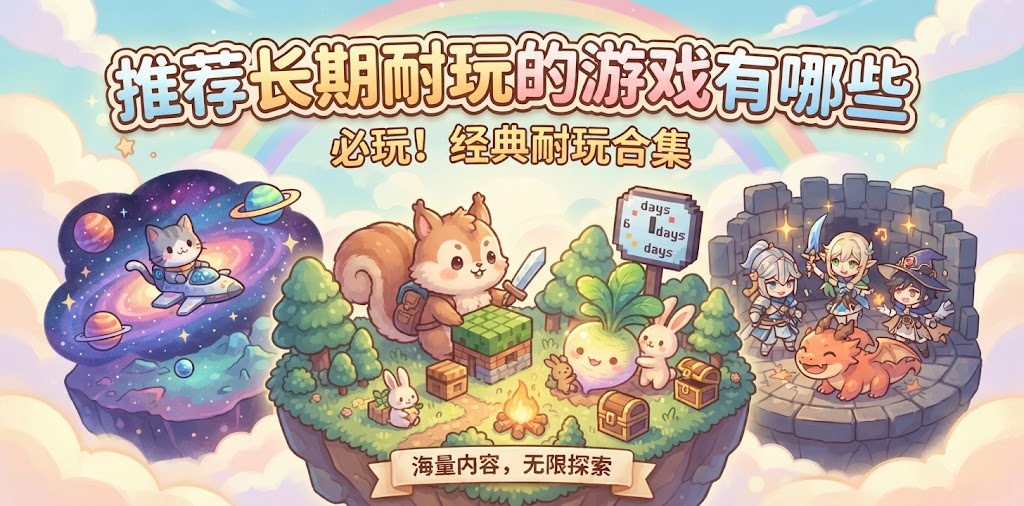推荐长期耐玩的游戏有哪些