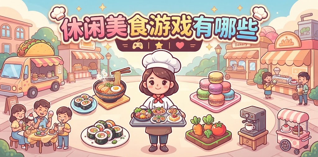 休闲美食游戏有哪些