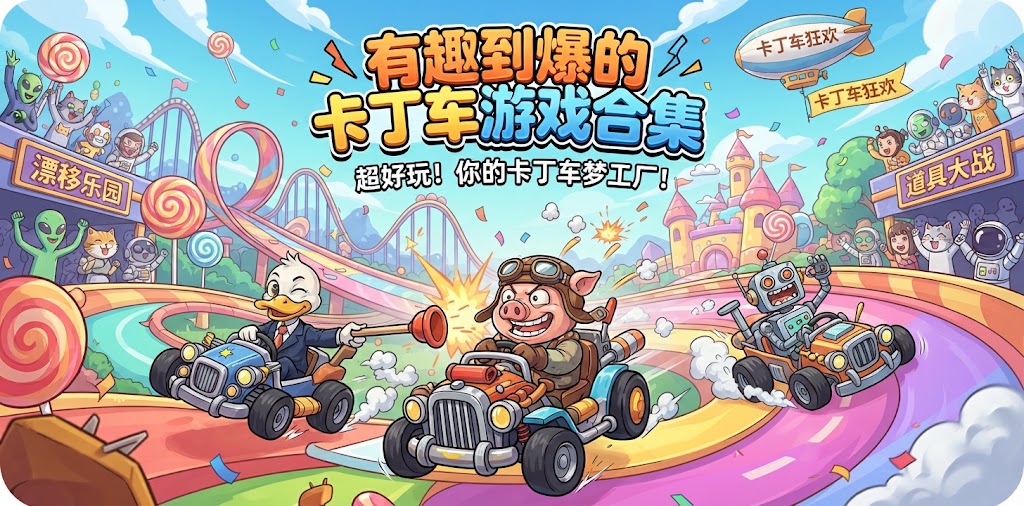 有趣到爆的卡丁车游戏合集