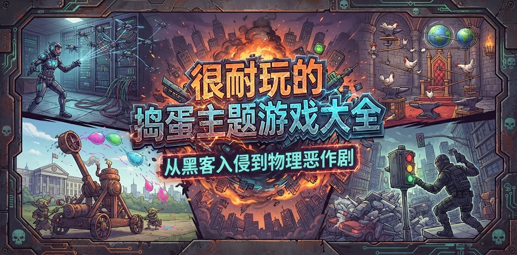 很耐玩的捣蛋主题游戏大全