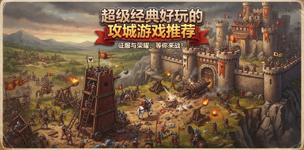 超级经典好玩的攻城游戏推荐