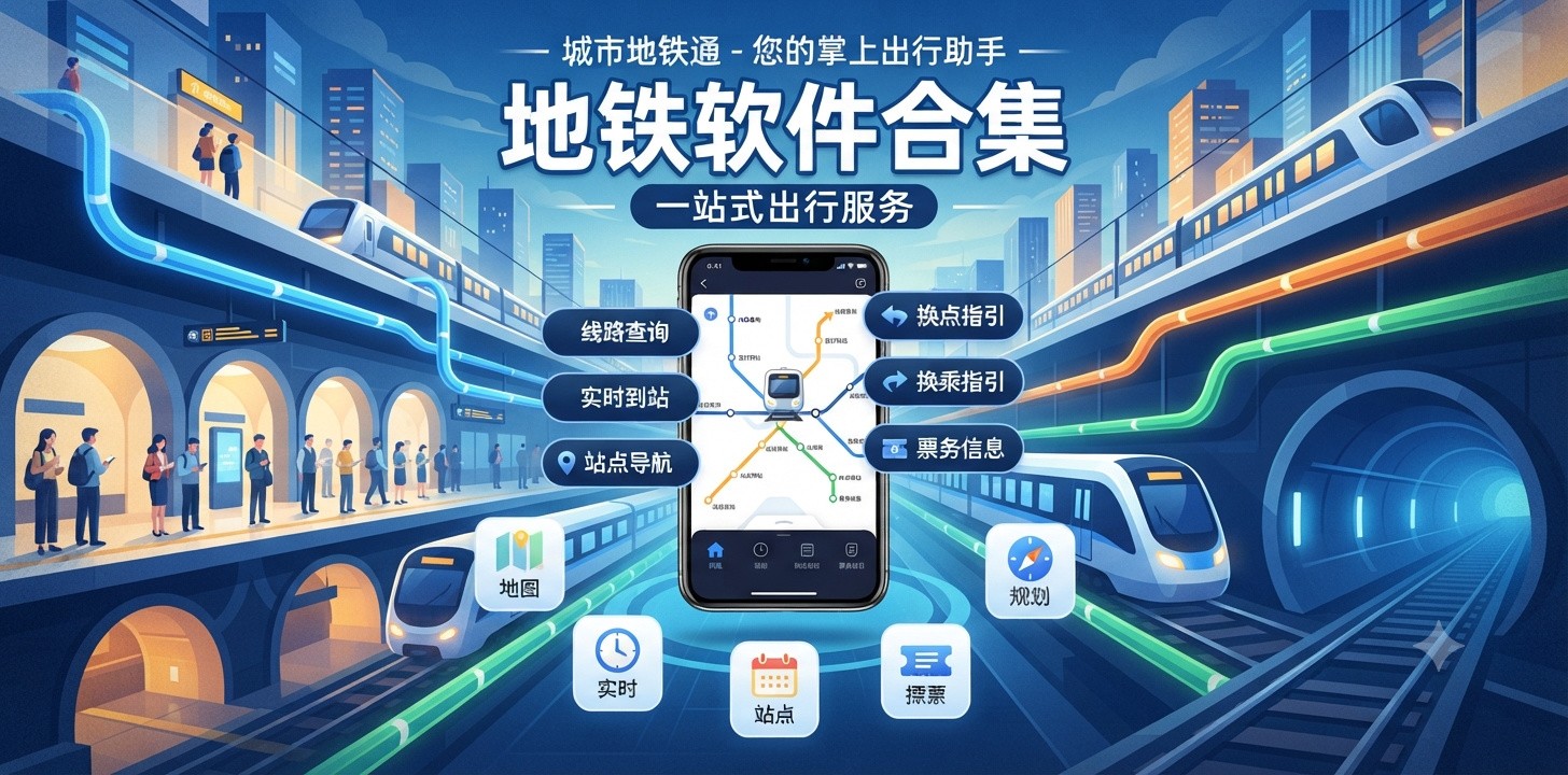好用的地铁app