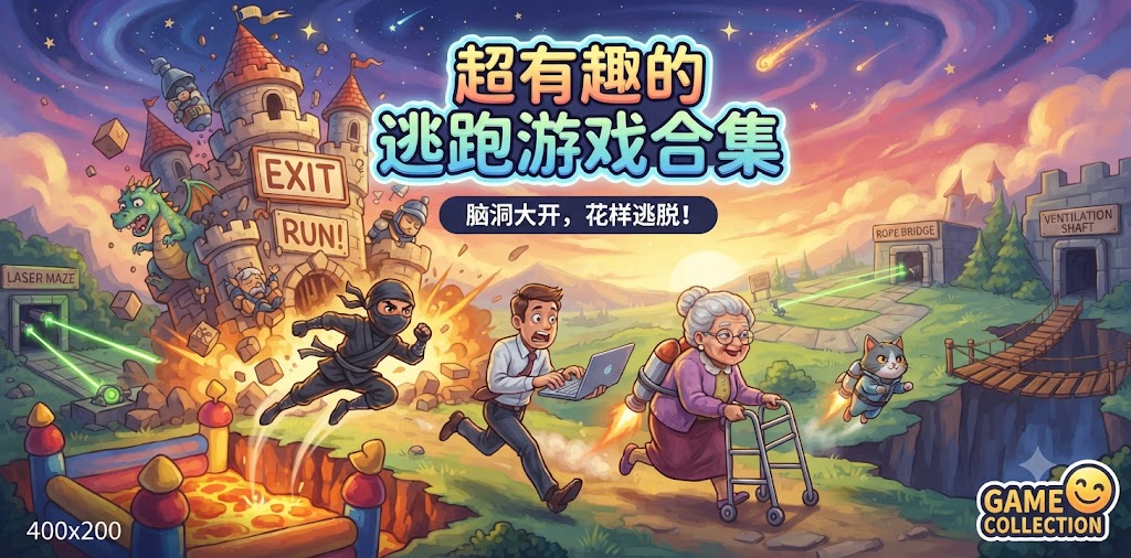 超有趣的逃跑游戏合集