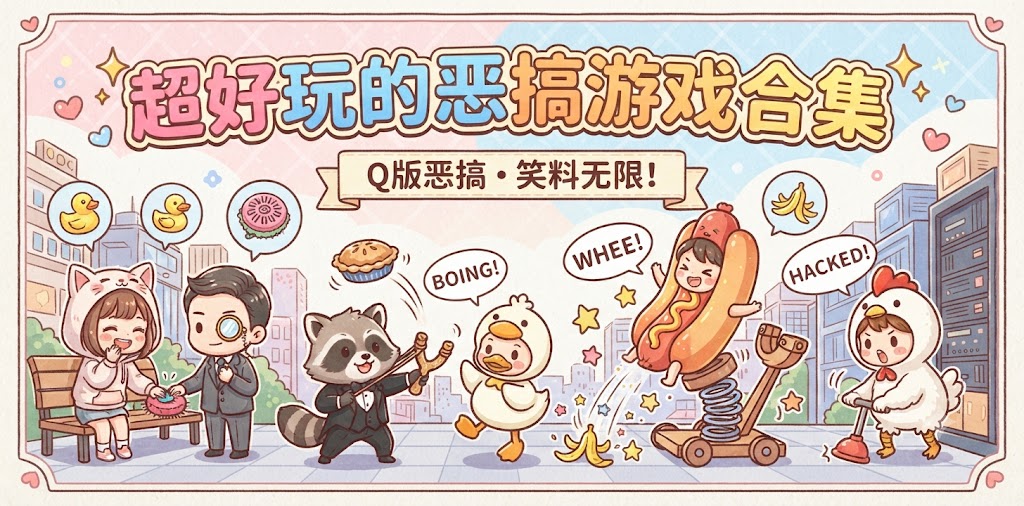 超好玩的恶搞游戏合集