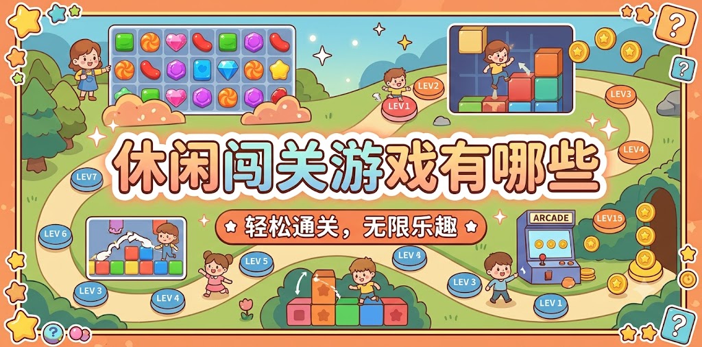 休闲闯关游戏有哪些
