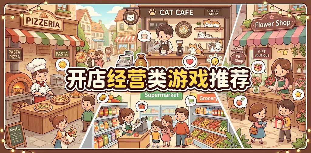 开店经营类游戏推荐