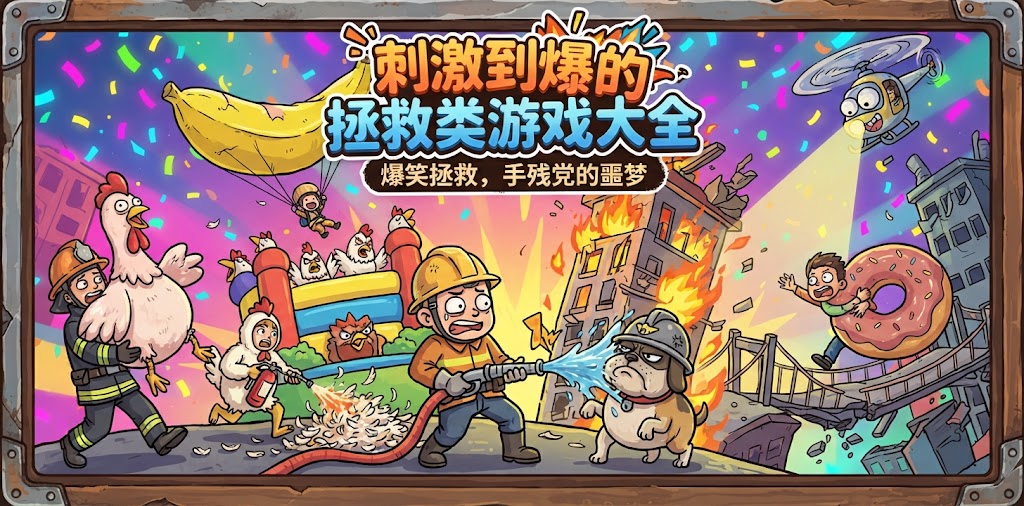 刺激到爆的拯救类游戏大全