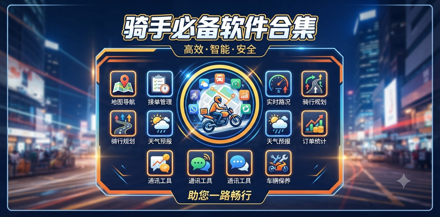 骑手必备软件