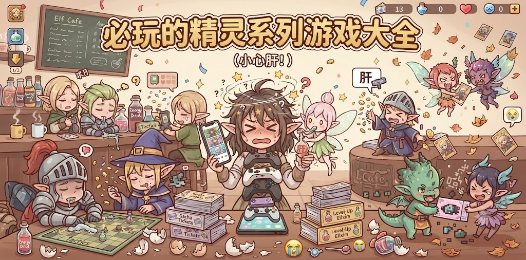 必玩的精灵系列游戏大全