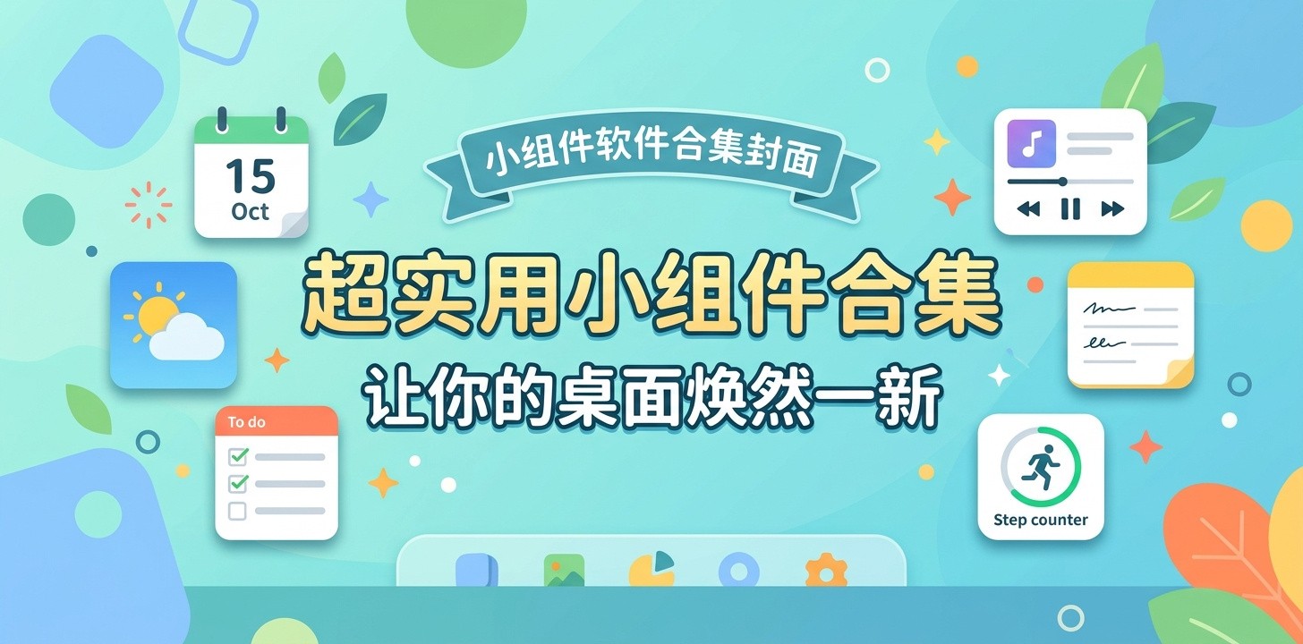手机小组件软件大全