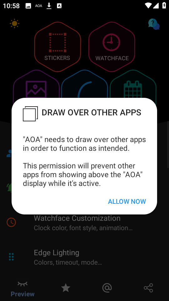 aoa息屏显示Pro3