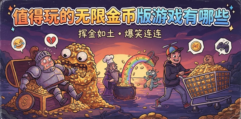 值得玩的无限金币版游戏有哪些
