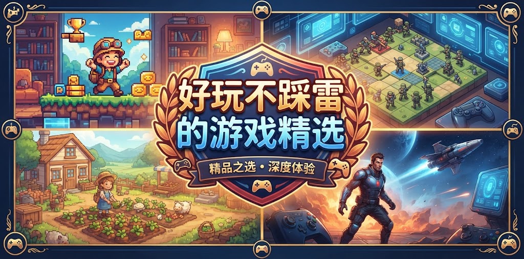 好玩不踩雷的游戏精选