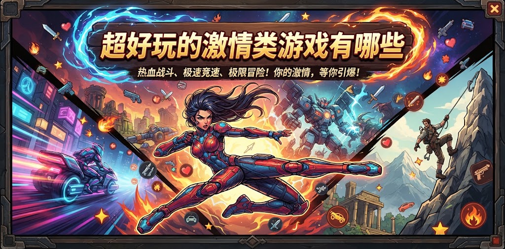 超好玩的激情类游戏有哪些