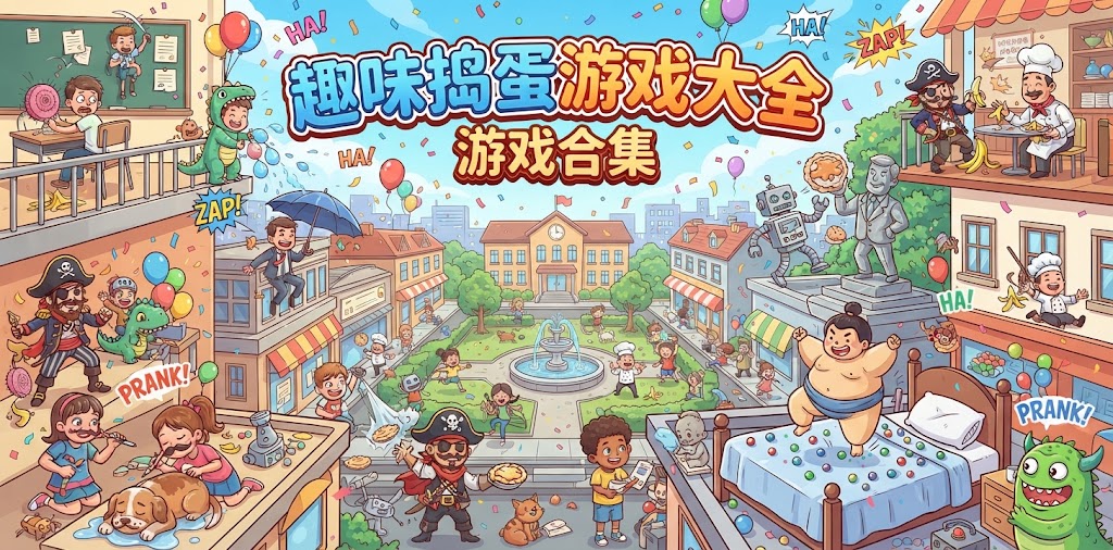 趣味捣蛋游戏大全