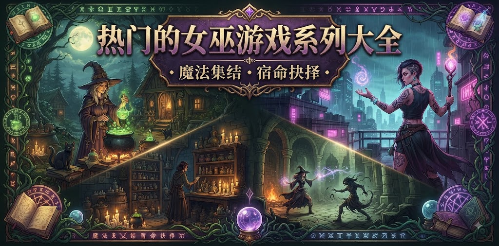 热门的女巫游戏系列大全
