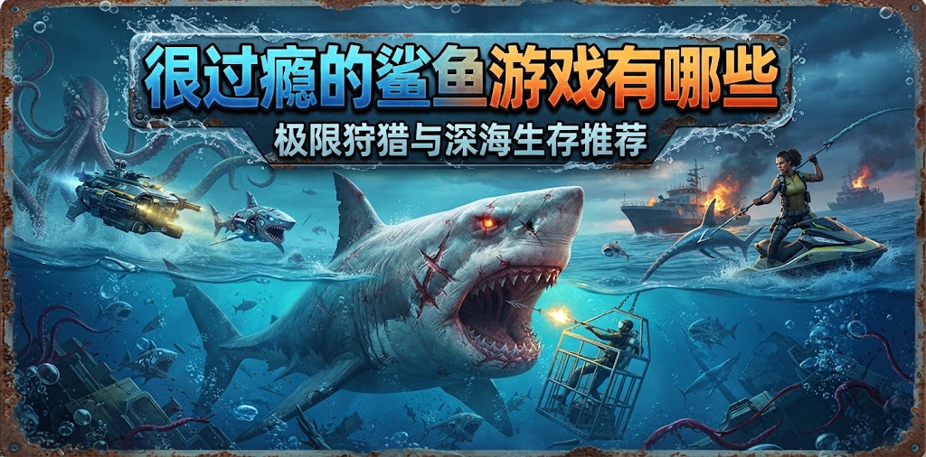 很过瘾的鲨鱼游戏有哪些