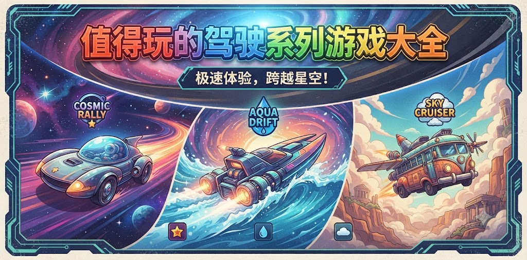 值得玩的驾驶系列游戏大全